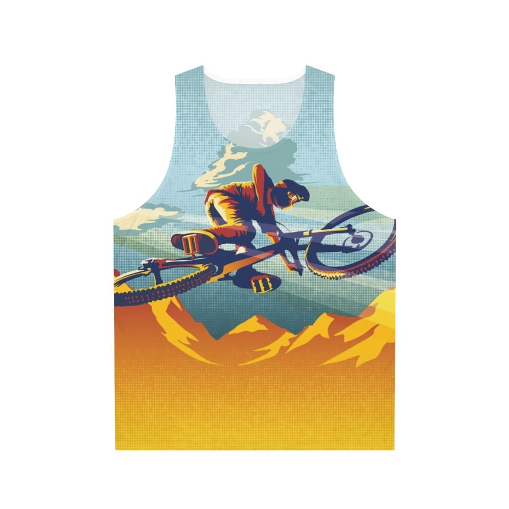 Mountain bike unisex tank top