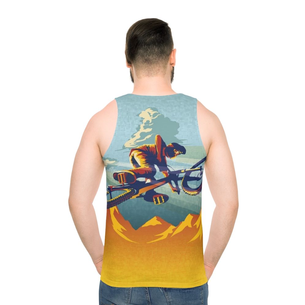 Mountain bike unisex tank top