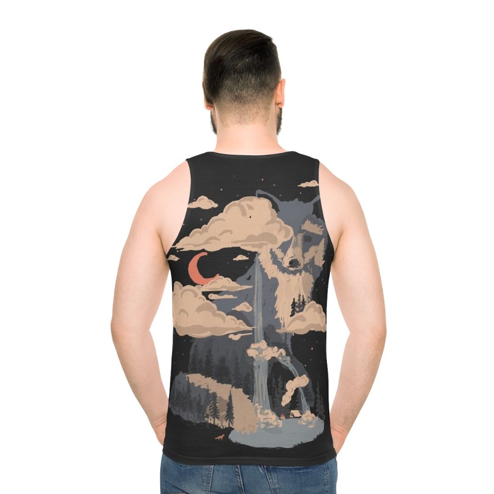 Unisex mountain nature wildlife tank top