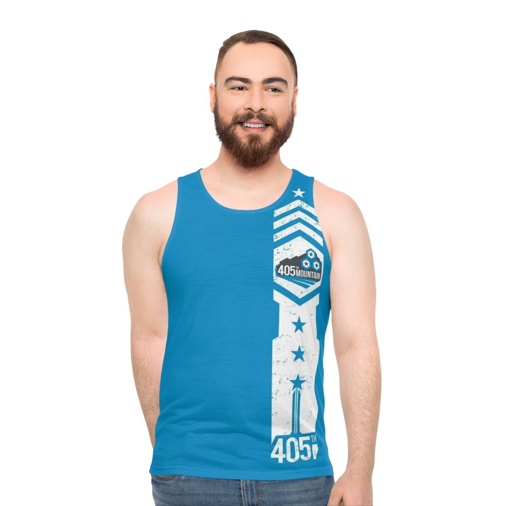Mountain Regiment Spartan Armor Unisex Tank Top