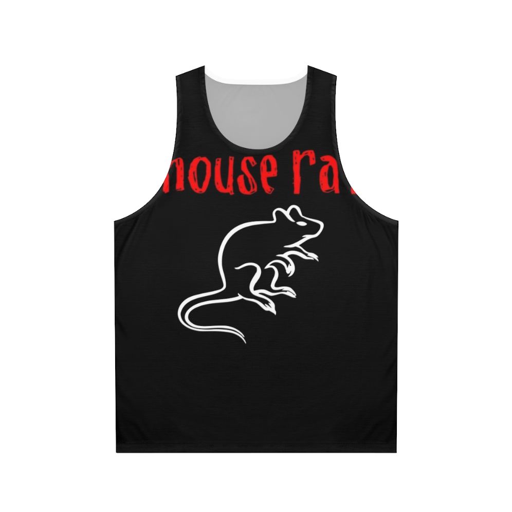 Mouse Rat Unisex Tank Top with Parks and Recreation Inspired Design