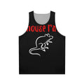 Mouse Rat Unisex Tank Top with Parks and Recreation Inspired Design