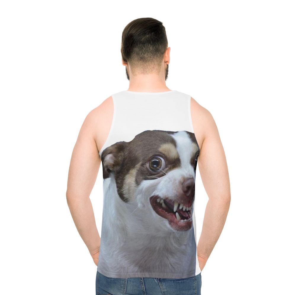 Mr Bubz Unisex Chihuahua Design Tank Top