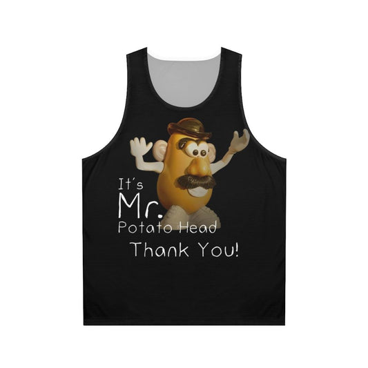 Mr. Potato Head Satire Unisex Tank Top