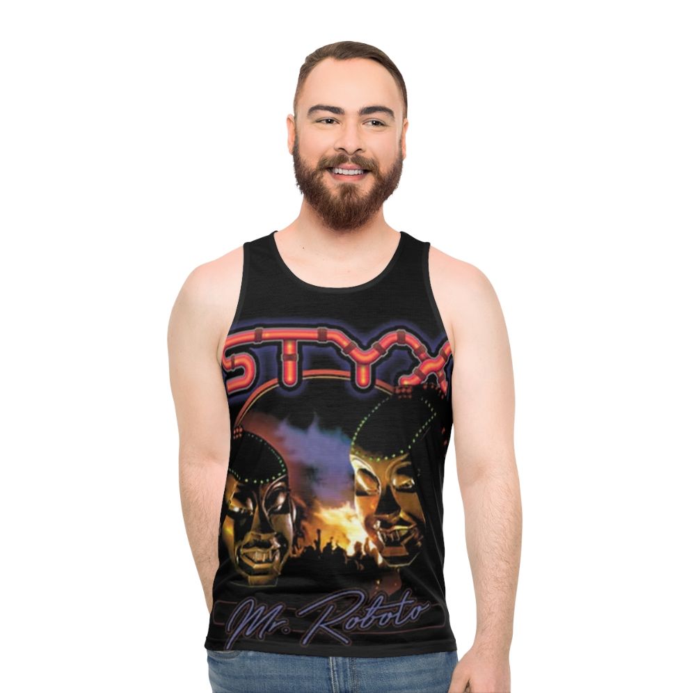 Mr Roboto Unisex Retro Styx Band Tank Top
