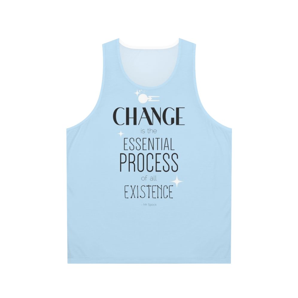 Unisex Mr. Spock Quote Star Trek Tank Top