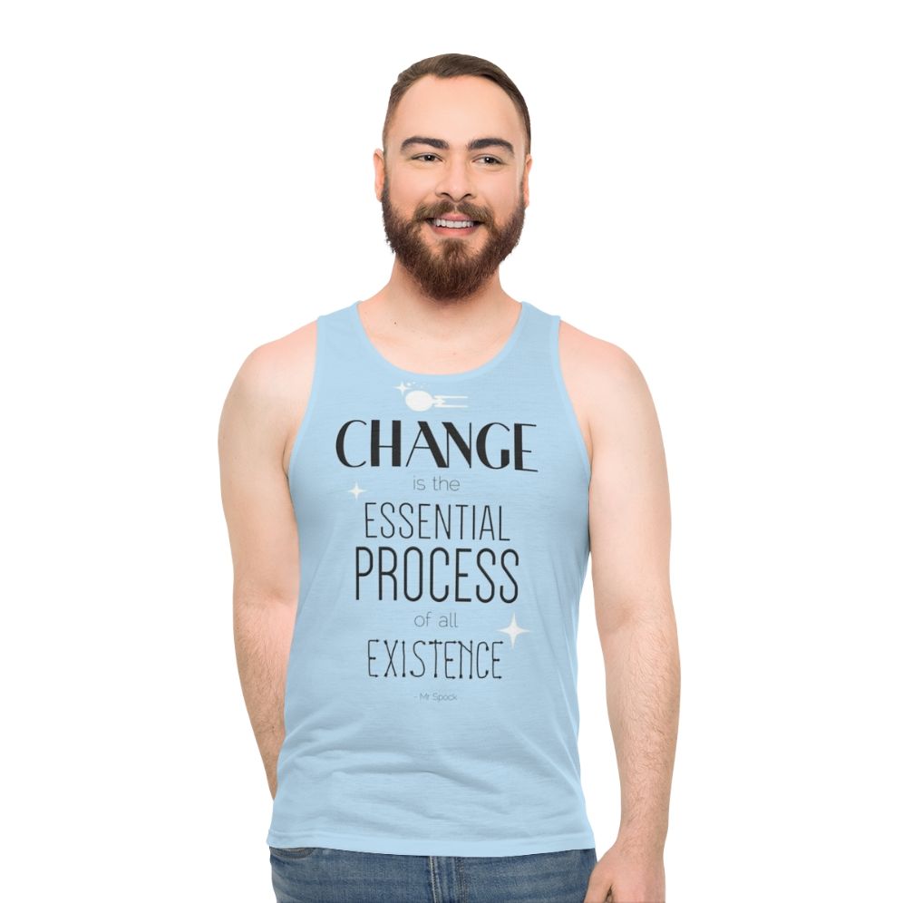 Unisex Mr. Spock Quote Star Trek Tank Top