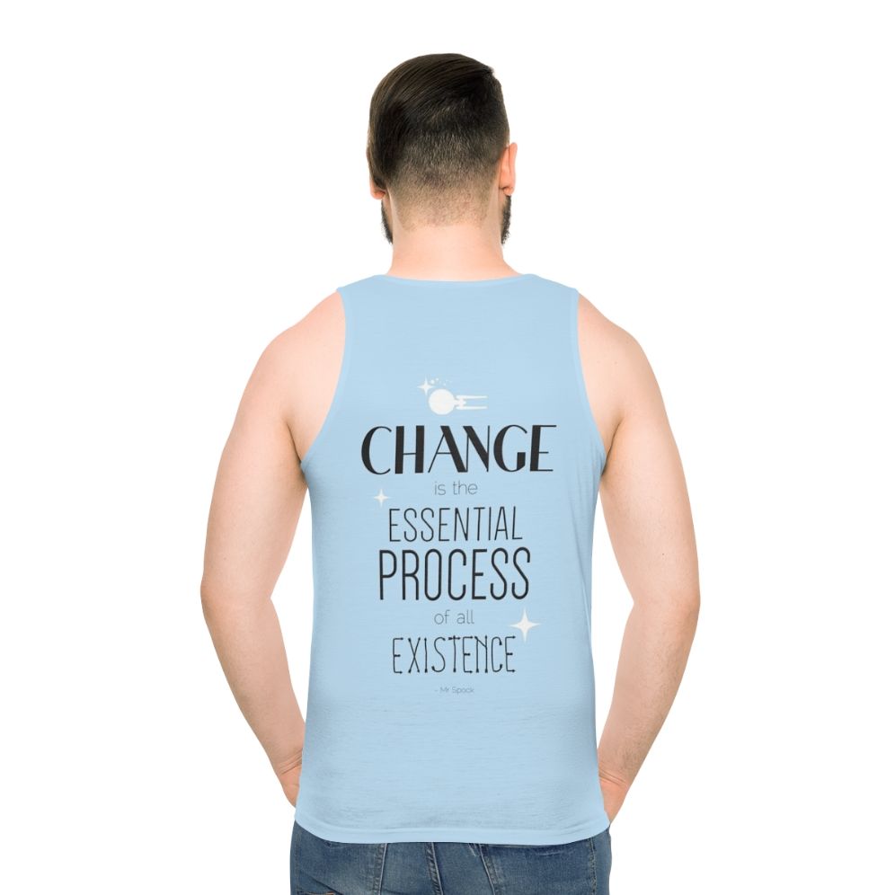 Unisex Mr. Spock Quote Star Trek Tank Top