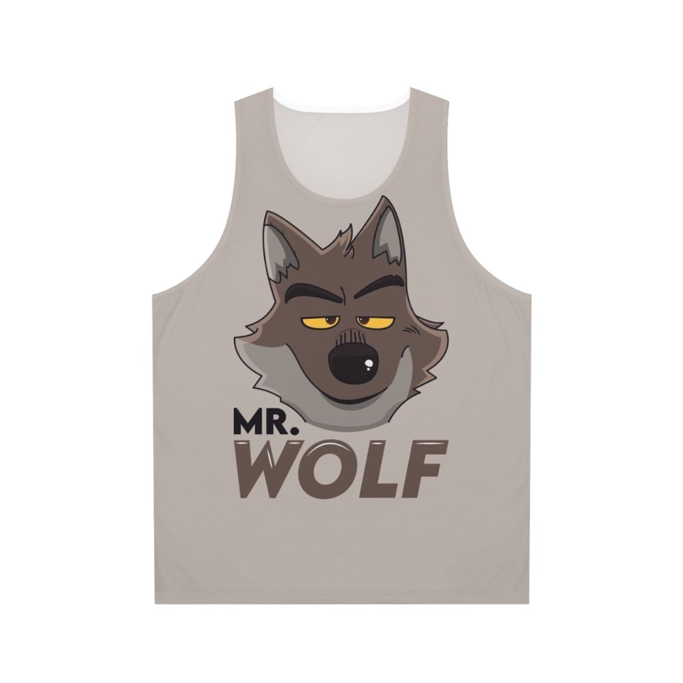 Mr Wolf The Bad Guys Unisex Tank Top