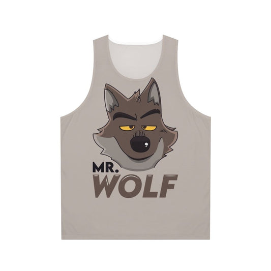 Mr Wolf The Bad Guys Unisex Tank Top