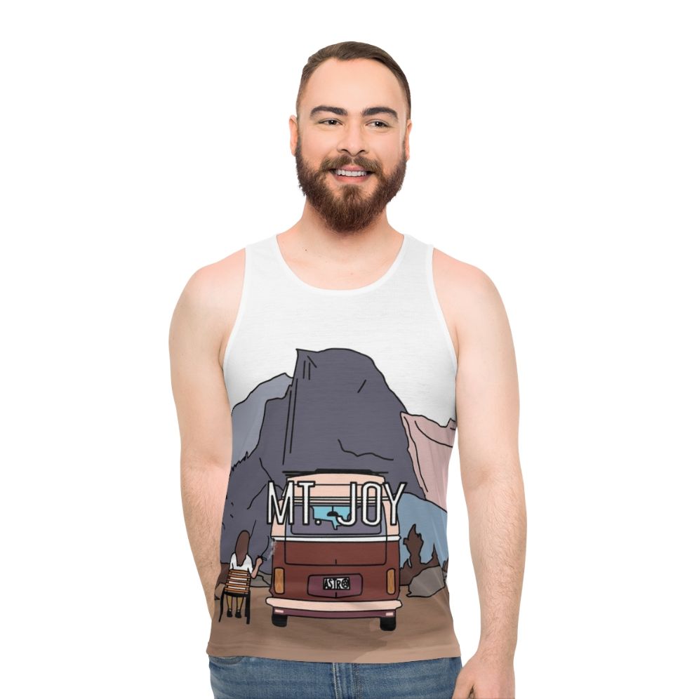 Mt Joy Astrovan digital artwork unisex tank top