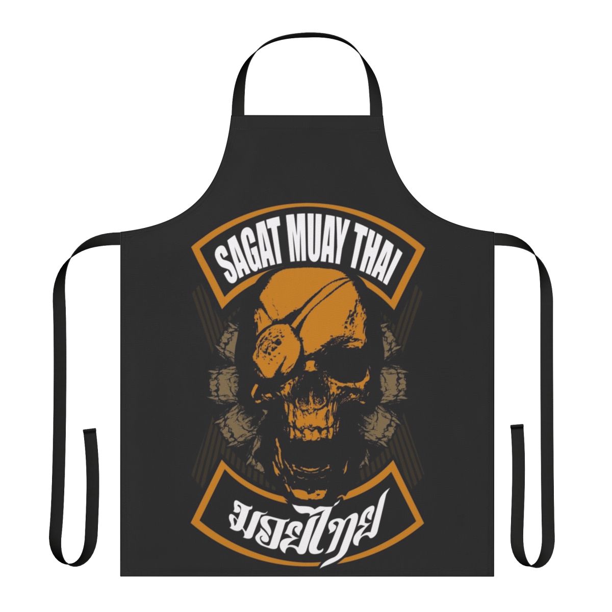Muay Thai fighter-inspired apron with Thailand martial arts design