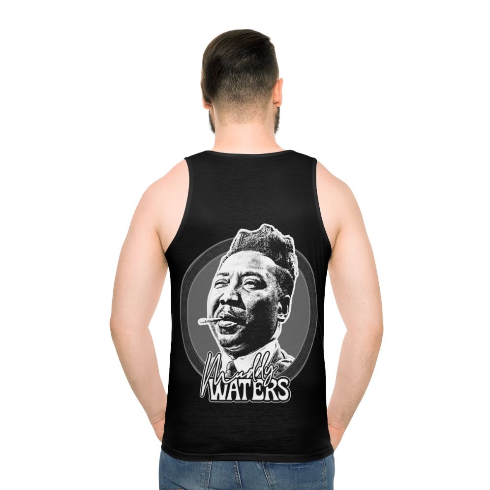 Muddy Waters Retro Style Graphic Tank Top