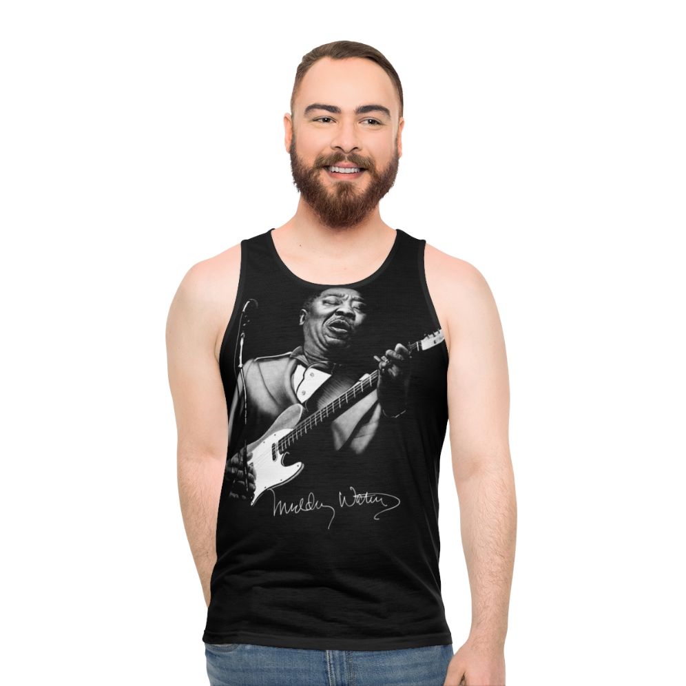 Muddy Waters Sketch Unisex Tank Top
