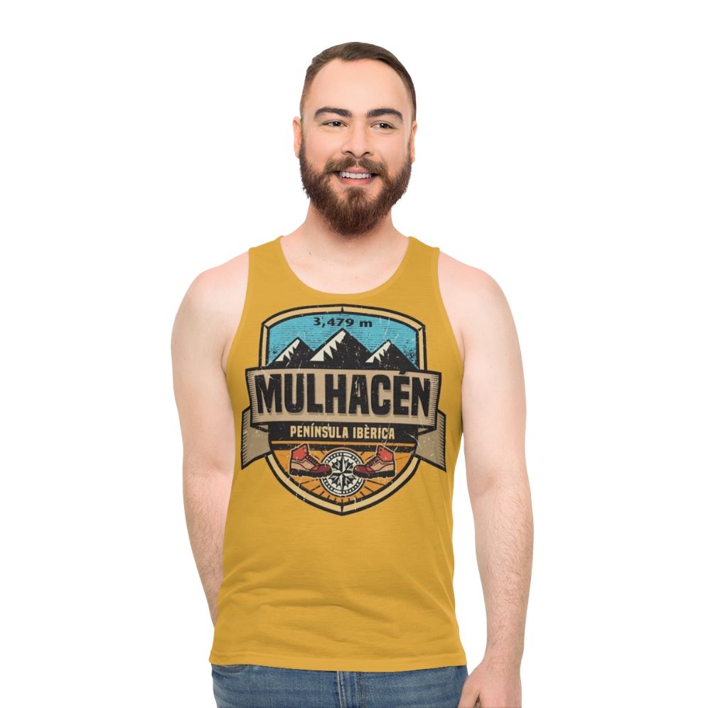 Mulhacen Mountain Unisex Tank Top