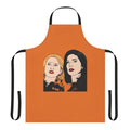 Mulholland Drive inspired apron featuring abstract art design