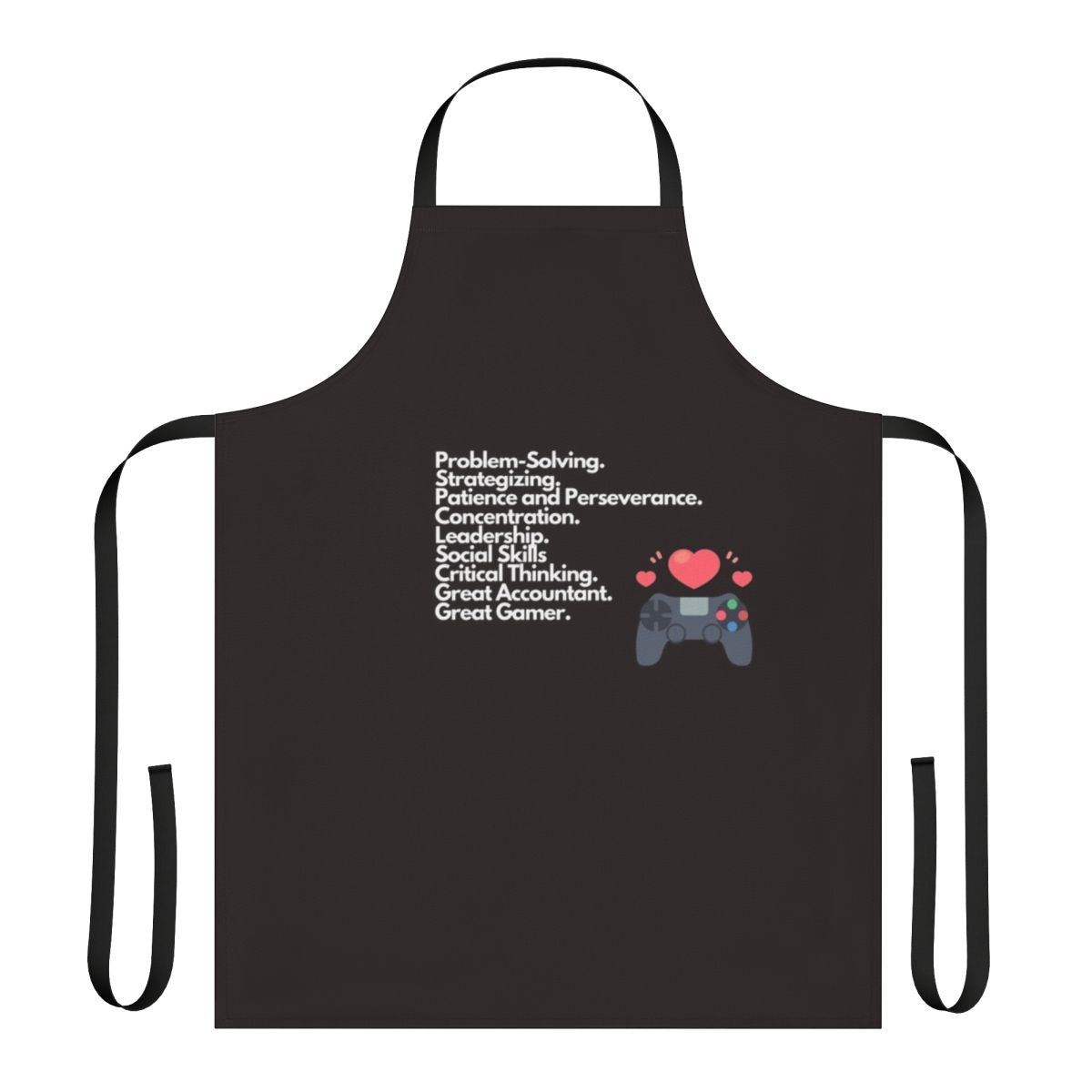 Accounting and Gaming Skills Apron