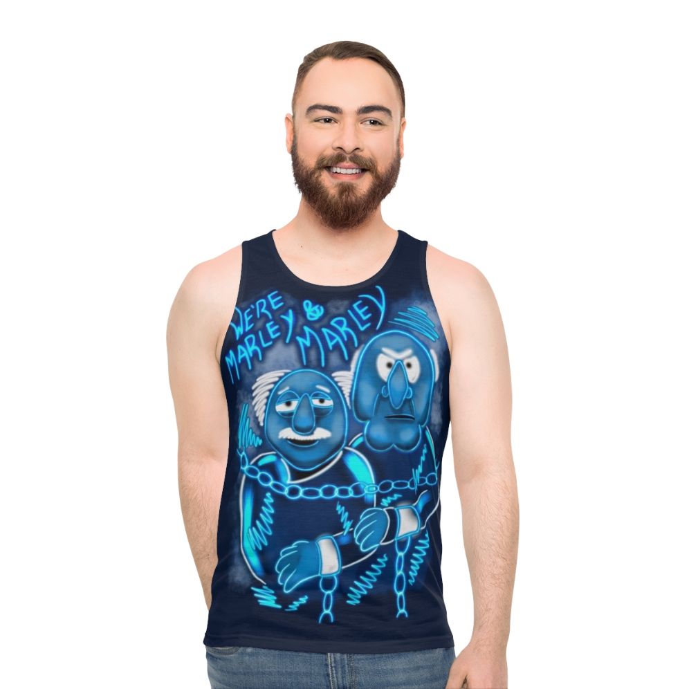 Muppet Christmas Carol Marley & Marley Unisex Tank Top