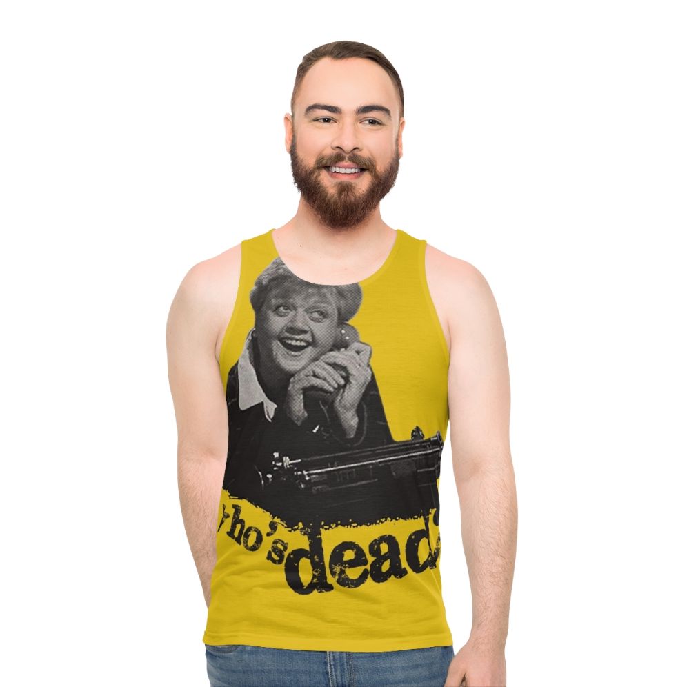 Murder She Wrote Jessica Fletcher Unisex Tank Top