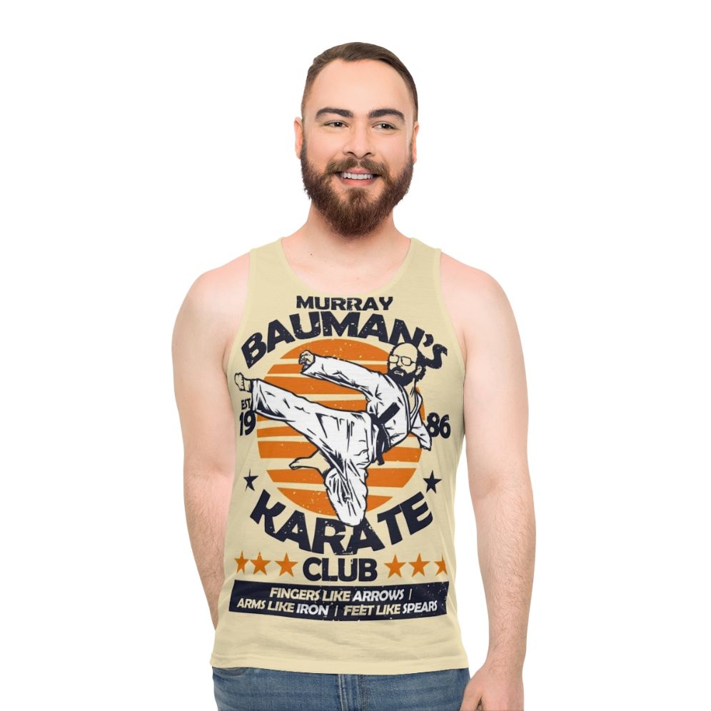 Murray Bauman's Karate Club Unisex Tank Top - Stranger Things Inspired
