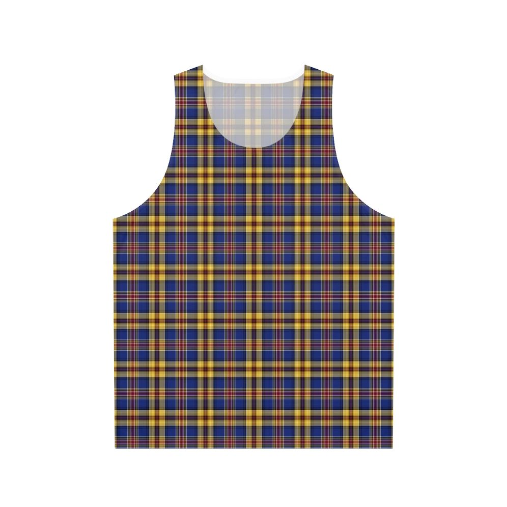 Murtagh clan tartan unisex tank top
