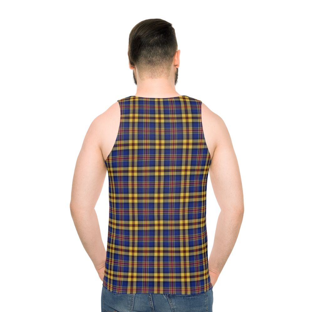 Murtagh clan tartan unisex tank top