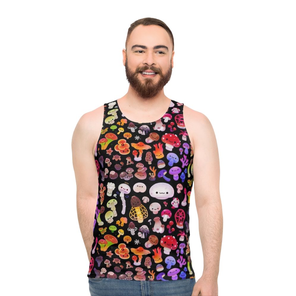 Mushroom Unisex Tank Top