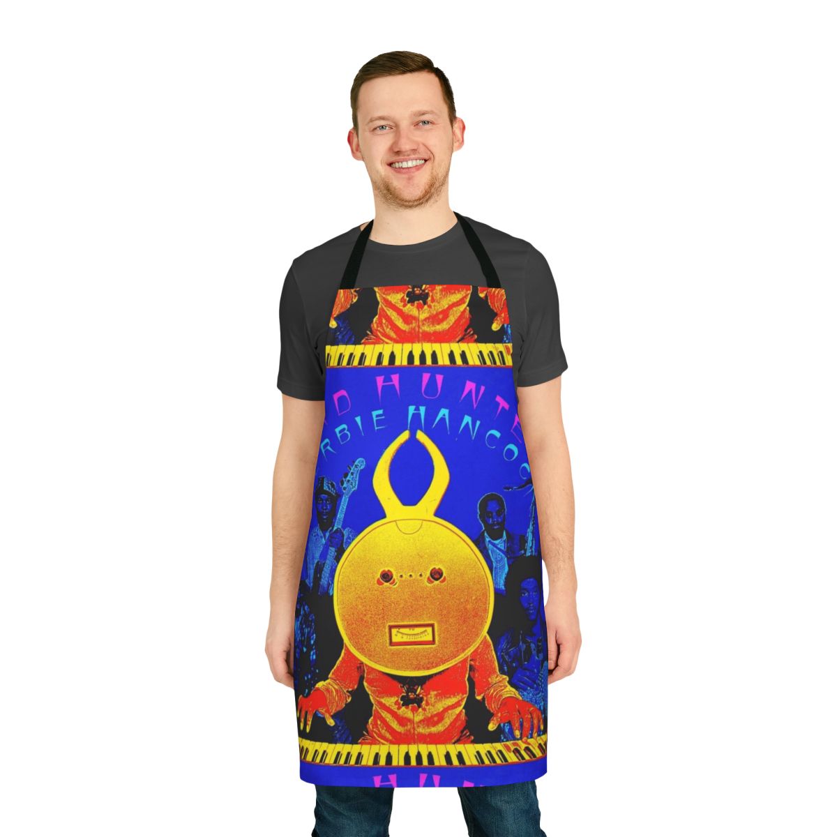Apron featuring the album cover art of a music album