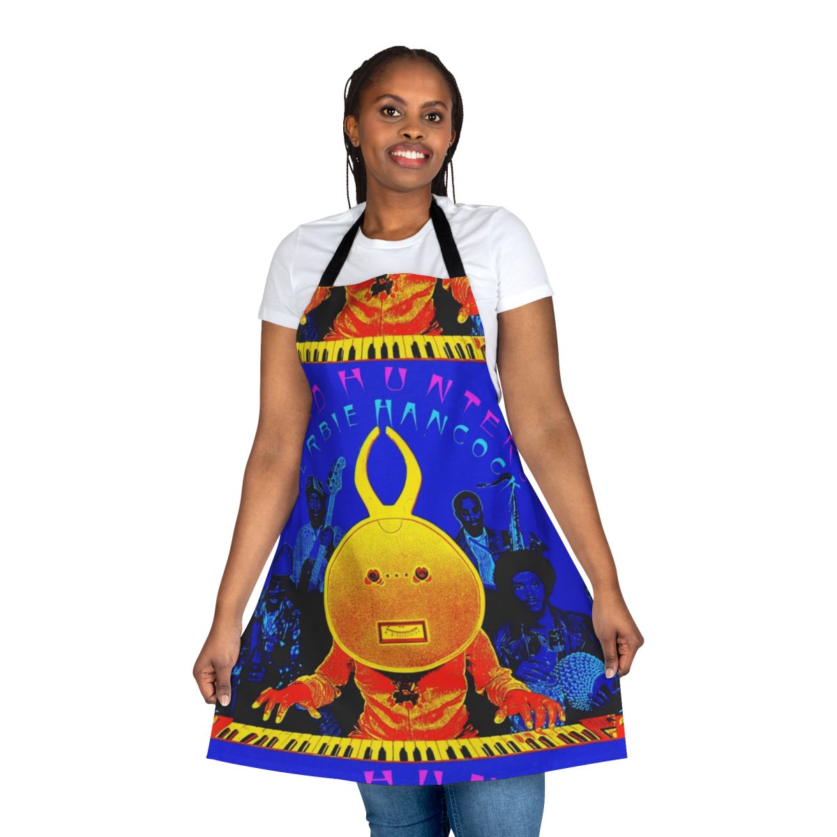 Apron featuring the album cover art of a music album