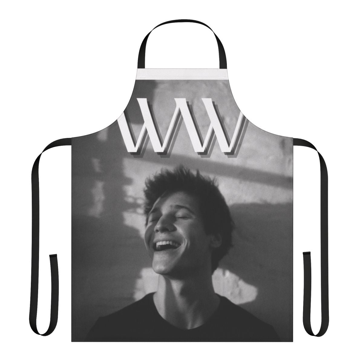 Wincent Weiss-inspired apron with a stylish and music-themed design