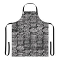 Retro alternative music fan cassette art apron