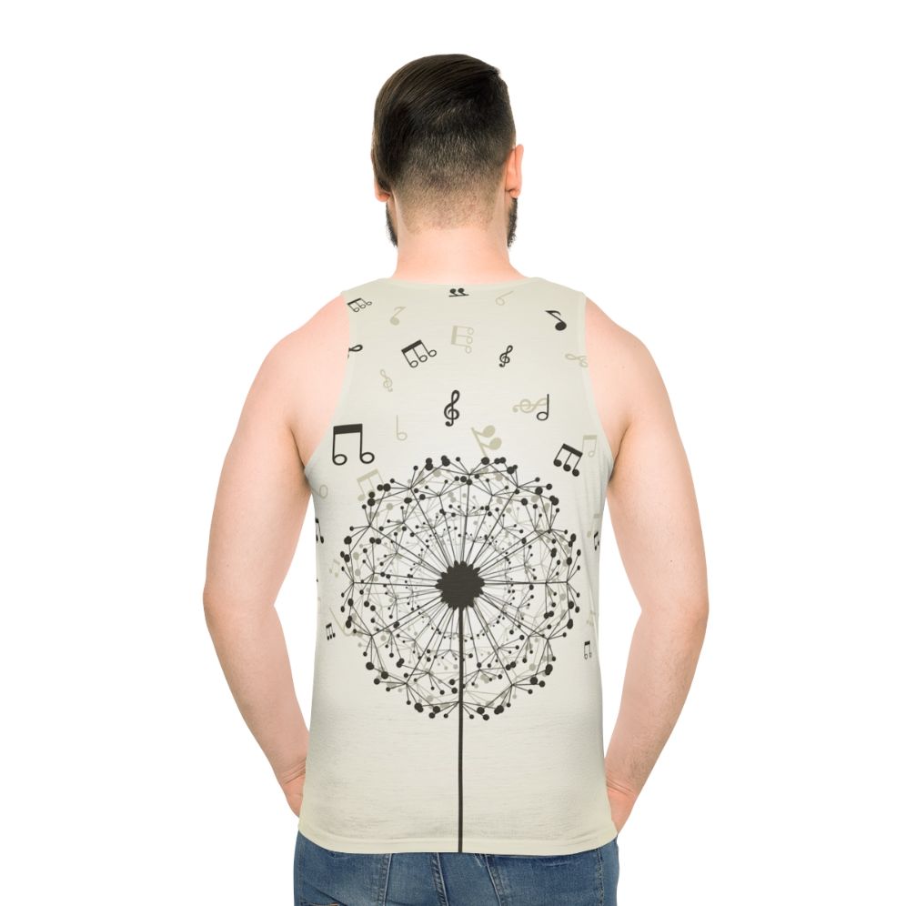 Music Dandelion Unisex Tank Top