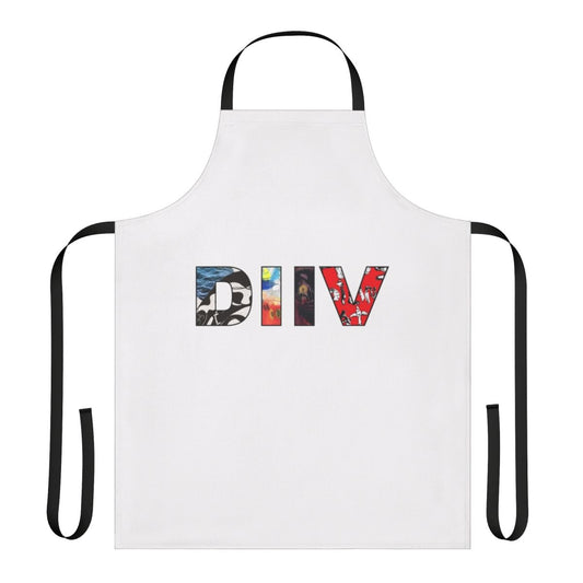 Apron featuring a bold, music-inspired design perfect for dream pop fans