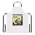 Music-inspired electric guitar-themed apron with a stylish design