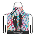 Music-themed kids' apron with Kygo love design