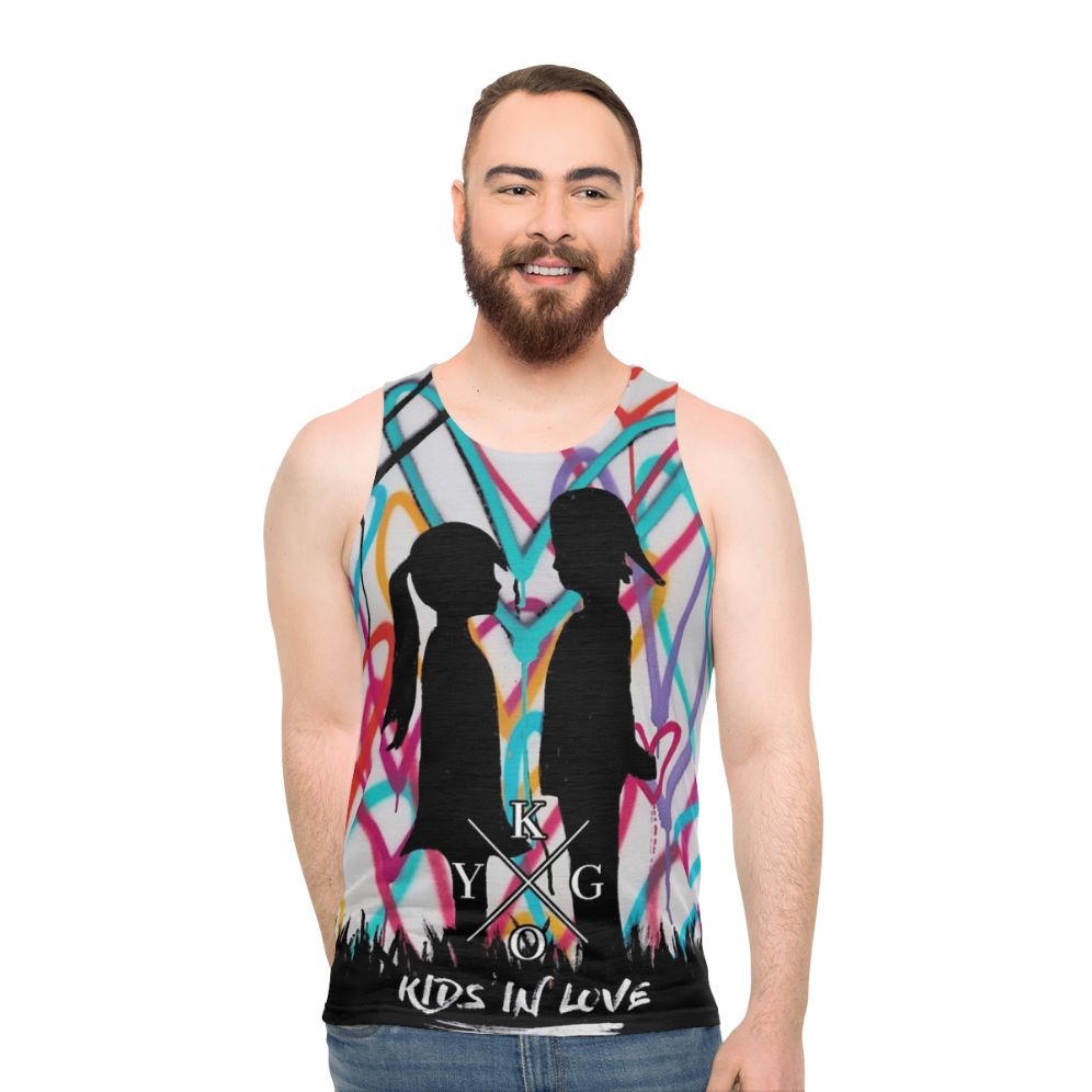 Unisex music kids kygo love tank top