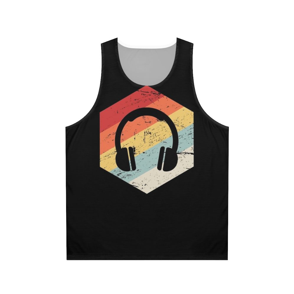 Music producer and mastering engineer unisex tank top