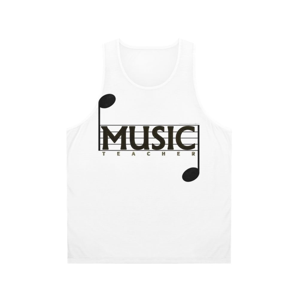 Unisex Music Teacher Tank Top