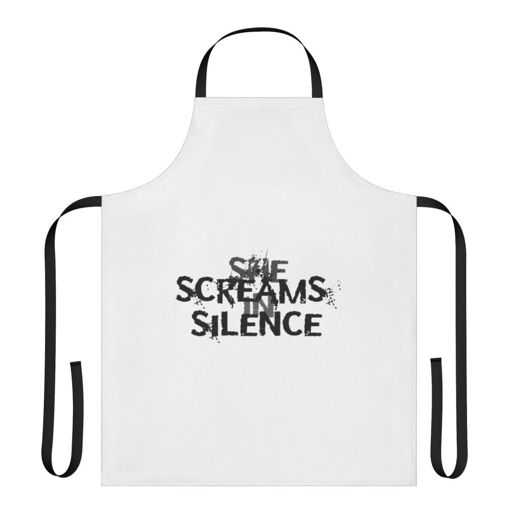 Music-inspired apron featuring a Green Day-inspired design