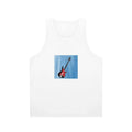 Music Unisex Tank Top with Guitar Graphic