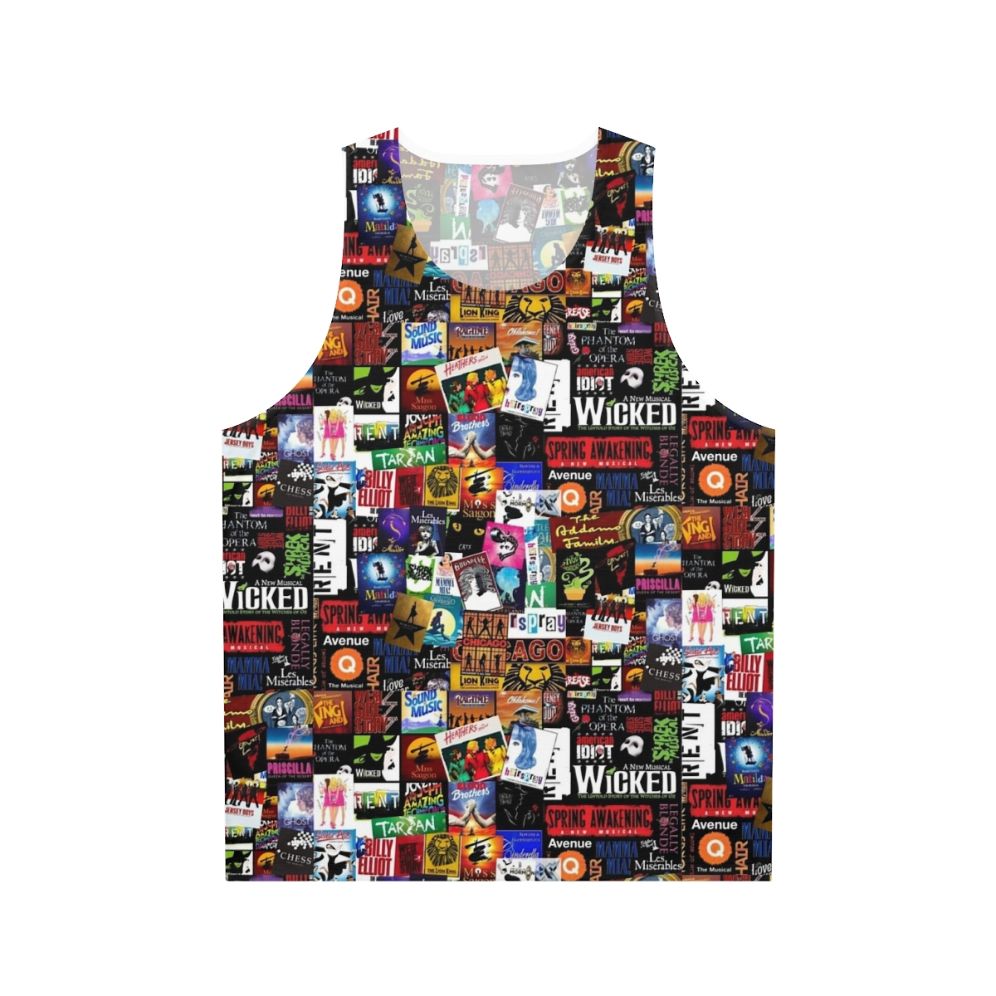 Musical Collage Unisex Tank Top