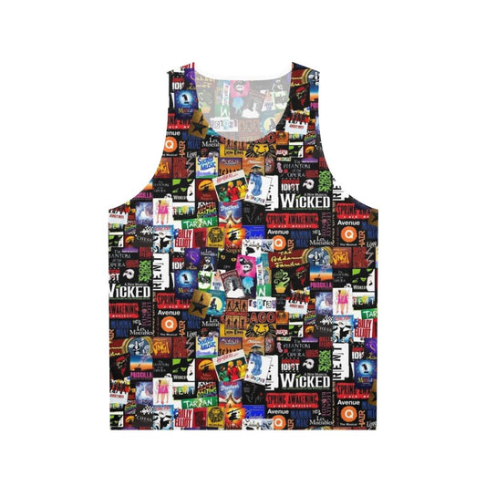 Musical Collage Unisex Tank Top