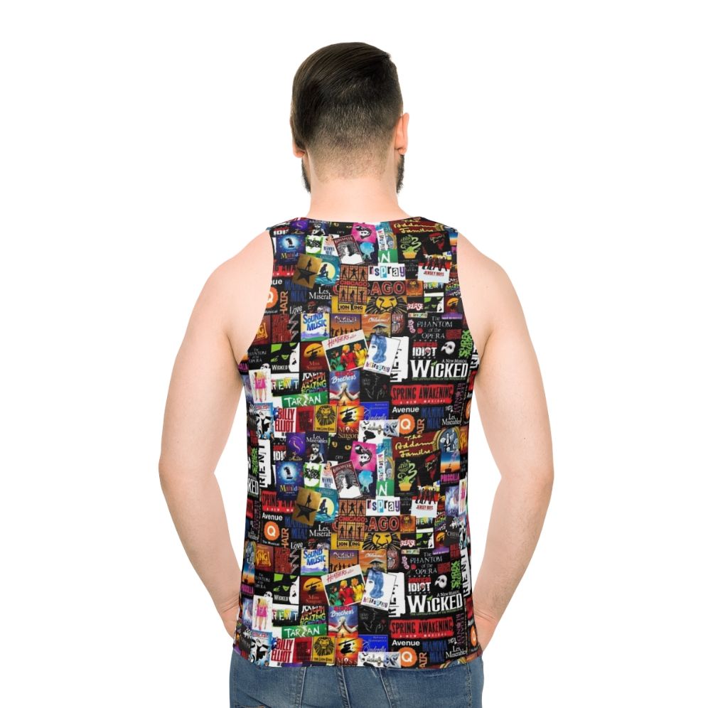Musical Collage Unisex Tank Top
