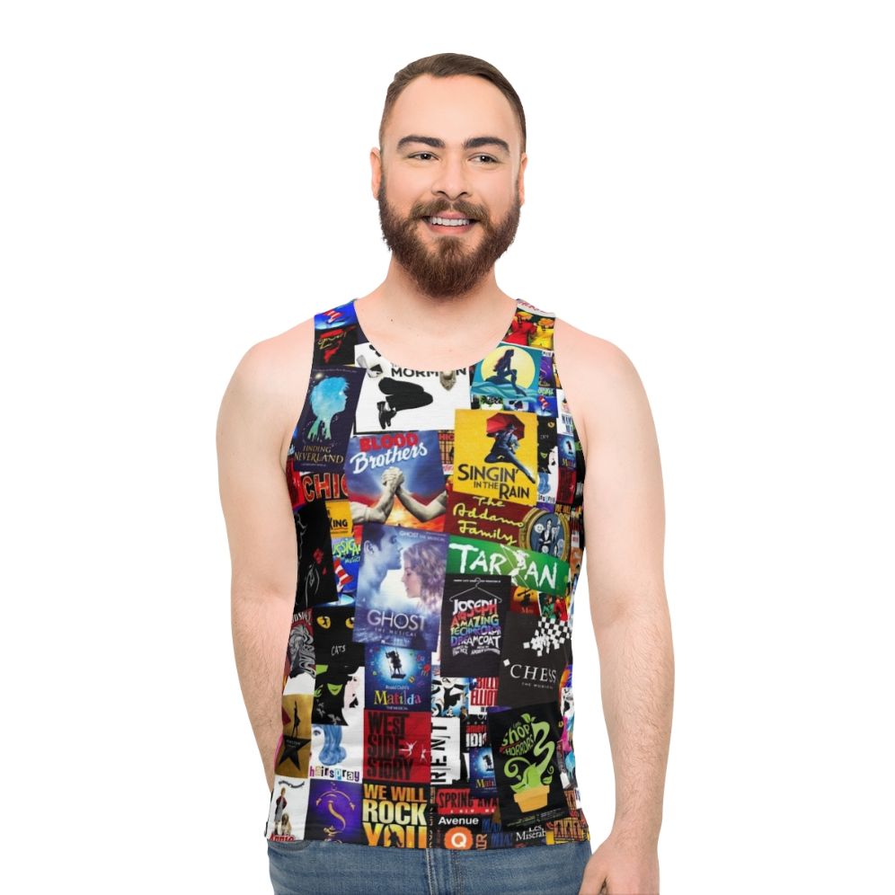 Musicals Collage Unisex Tank Top