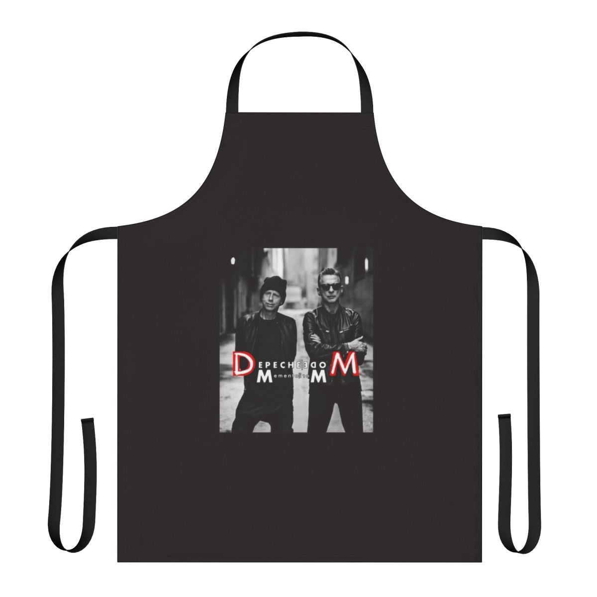 Musician-Inspired Apron Featuring Depeche Mode-Inspired Design