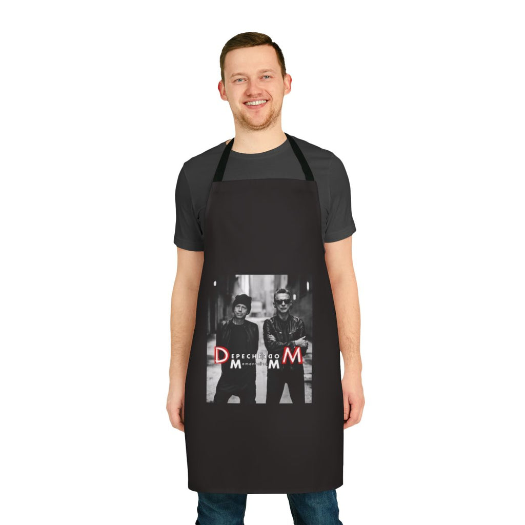 Musician-Inspired Apron Featuring Depeche Mode-Inspired Design