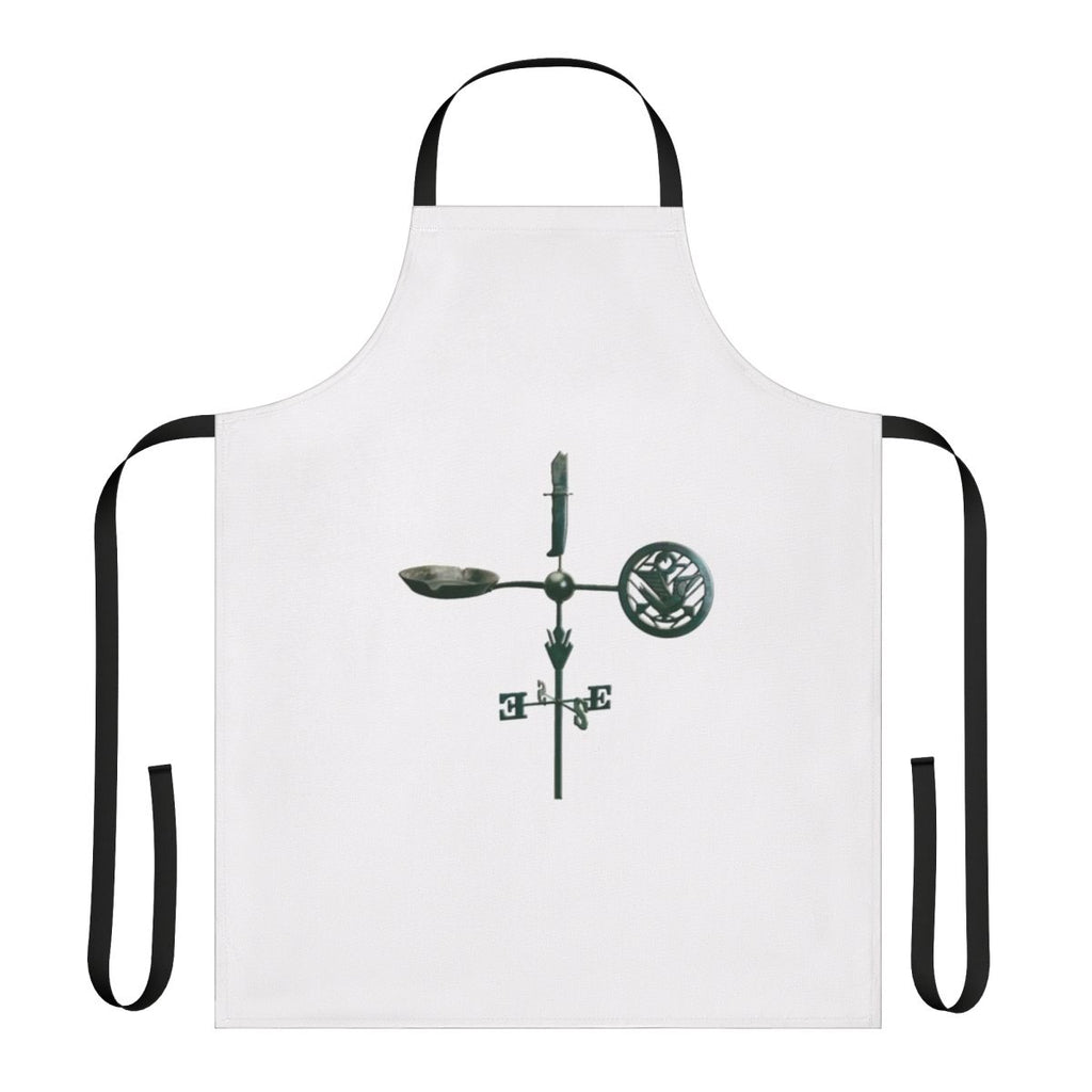 Apron featuring a scales-like pattern, inspired by the music of Jason Isbell