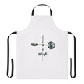 Apron featuring a scales-like pattern, inspired by the music of Jason Isbell