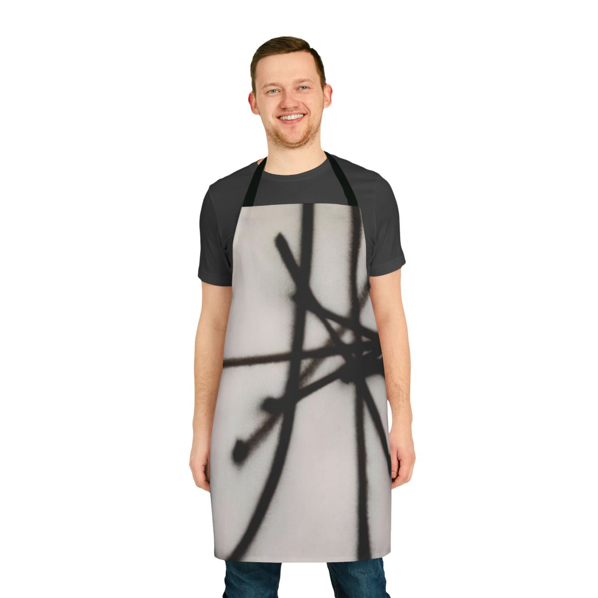 Apron featuring portrait of Martin Barre, renowned guitarist from the band Jethro Tull