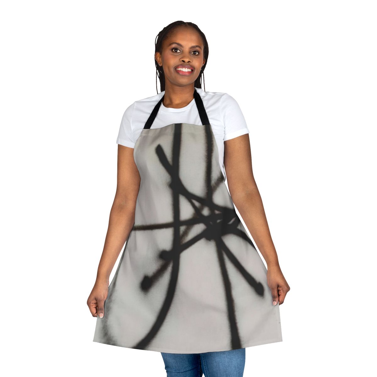 Apron featuring portrait of Martin Barre, renowned guitarist from the band Jethro Tull